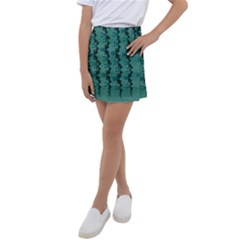 Branches Of A Wonderful Flower Tree In The Light Of Life Kids  Tennis Skirt by pepitasart