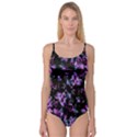 Abstract Intricate Texture Print Camisole Leotard  View1