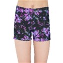 Abstract Intricate Texture Print Kids  Sports Shorts View1