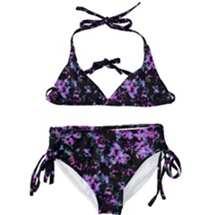 Abstract Intricate Texture Print Kids  Classic Bikini Set by dflcprintsclothing