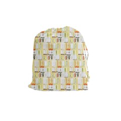 Abstract pattern Drawstring Pouch (Medium)