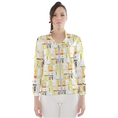 Abstract pattern Women s Windbreaker