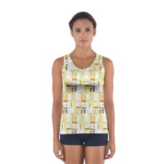 Abstract pattern Sport Tank Top 