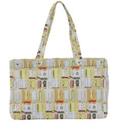 Abstract pattern Canvas Work Bag