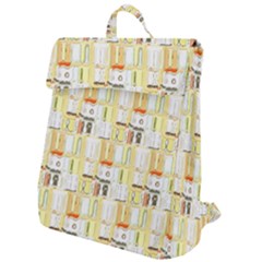 Abstract pattern Flap Top Backpack