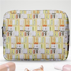 Abstract pattern Make Up Pouch (Large)