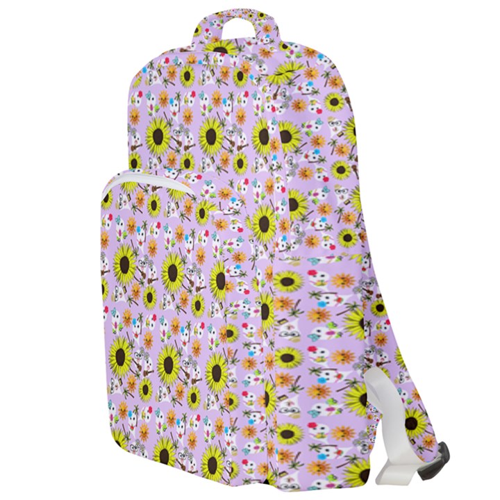 Hawaii Ghost Lilac Double Compartment Backpack