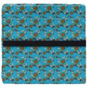 Clown Ghost Pattern Blue Seat Cushion View4