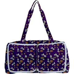 Clown Ghost Pattern Purple Multi Function Bag by snowwhitegirl