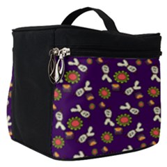 Clown Ghost Pattern Purple Make Up Travel Bag (small) by snowwhitegirl