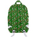 Clown Ghost Pattern Green Classic Backpack View3