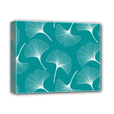 Whiteflowergreen Deluxe Canvas 14  X 11  (stretched) by Dushan