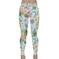 Springflowers Classic Yoga Leggings by Dushan