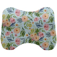 Springflowers Head Support Cushion by Dushan