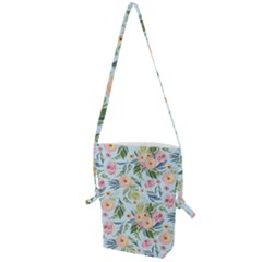 Springflowers Folding Shoulder Bag by Dushan