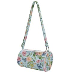 Springflowers Mini Cylinder Bag by Dushan