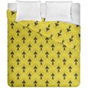 Art-decoyellow Duvet Cover Double Side (California King Size) View1