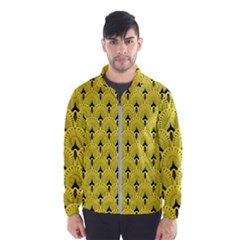 Art-decoyellow Men s Windbreaker