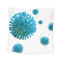 Corona Virus Square Tapestry (small)