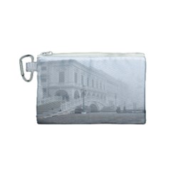 Fog Winter Scene Venice, Italy Canvas Cosmetic Bag (small) by dflcprintsclothing