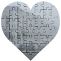 Fog Winter Scene Venice, Italy Wooden Puzzle Heart View1