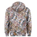 Rounded Stones Print Motif Men s Core Hoodie View2