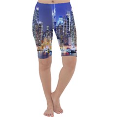 New-york Cityscape  Cropped Leggings 