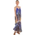 New-York CityScape  Cami Maxi Ruffle Chiffon Dress View1