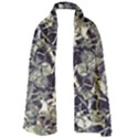 Modern Abstract Print Long Sheer Chiffon Scarf  View1