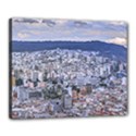 Cityscape Aerial View Quito, Ecuador Canvas 20  x 16  (Stretched) View1