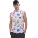 Botanical flowers Men s Regular Tank Top View1