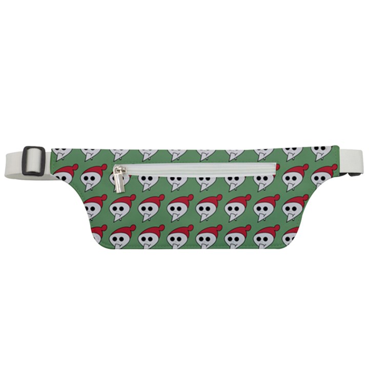 Comic Head Skull - Hat Red - Cartoon Skull Active Waist Bag