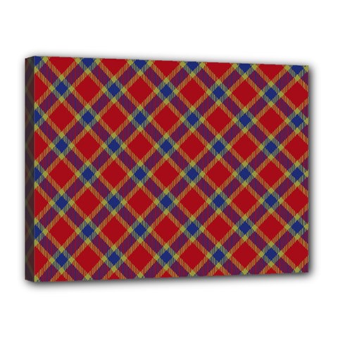 Scottish And Celtic Pattern - Braveheard Is Proud Of You Canvas 16  X 12  (stretched) by DinzDas