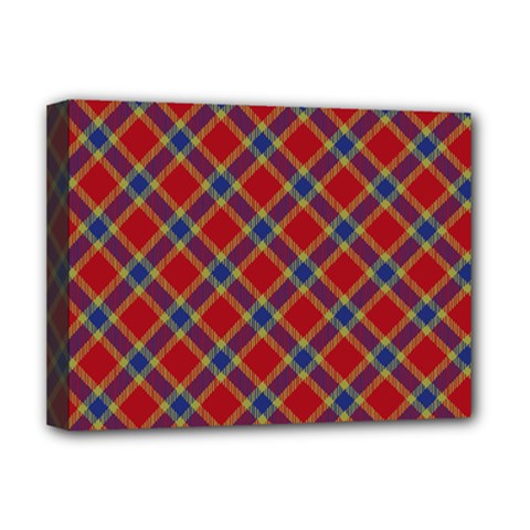 Scottish And Celtic Pattern - Braveheard Is Proud Of You Deluxe Canvas 16  X 12  (stretched)  by DinzDas