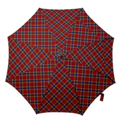 Scottish And Celtic Pattern - Braveheard Is Proud Of You Hook Handle Umbrellas (medium) by DinzDas