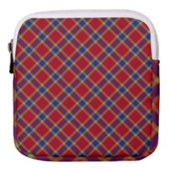 Scottish And Celtic Pattern - Braveheard Is Proud Of You Mini Square Pouch by DinzDas