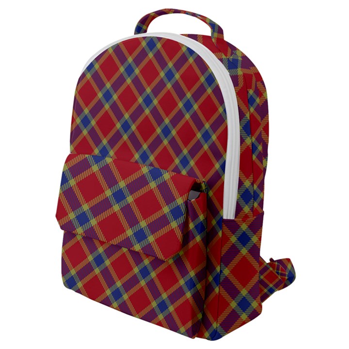 Scottish And Celtic Pattern - Braveheard Is Proud Of You Flap Pocket Backpack (Small)