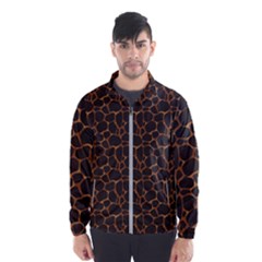 Animal Skin - Panther Or Giraffe - Africa And Savanna Men s Windbreaker by DinzDas