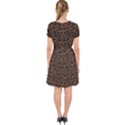 Animal Skin - Panther Or Giraffe - Africa And Savanna Adorable in Chiffon Dress View2