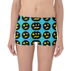 005 - Ugly Smiley With Horror Face - Scary Smiley Boyleg Bikini Bottoms by DinzDas