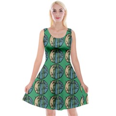 Bamboo Trees - The Asian Forest - Woods Of Asia Reversible Velvet Sleeveless Dress by DinzDas