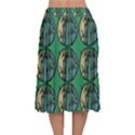 Bamboo Trees - The Asian Forest - Woods Of Asia Velvet Flared Midi Skirt View2