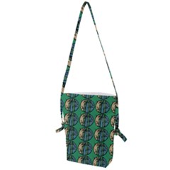 Bamboo Trees - The Asian Forest - Woods Of Asia Folding Shoulder Bag by DinzDas