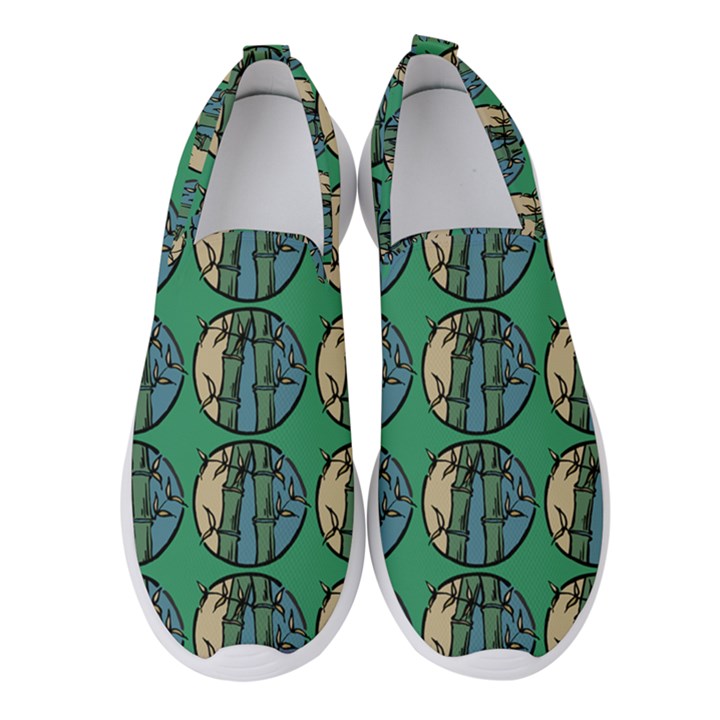 Bamboo Trees - The Asian Forest - Woods Of Asia Women s Slip On Sneakers