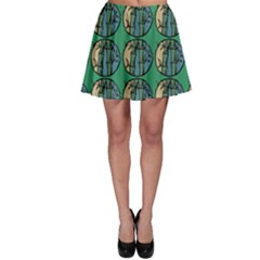 Bamboo Trees - The Asian Forest - Woods Of Asia Skater Skirt by DinzDas