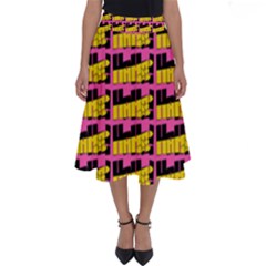 Haha - Nelson Pointing Finger At People - Funny Laugh Perfect Length Midi Skirt by DinzDas