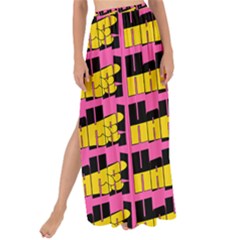 Haha - Nelson Pointing Finger At People - Funny Laugh Maxi Chiffon Tie-up Sarong by DinzDas