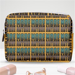 More Nature - Nature Is Important For Humans - Save Nature Make Up Pouch (Medium)