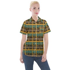 More Nature - Nature Is Important For Humans - Save Nature Women s Short Sleeve Pocket Shirt