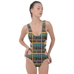 More Nature - Nature Is Important For Humans - Save Nature Side Cut Out Swimsuit